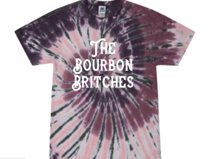 Each shirt will feature The Bourbon Britches on the front.  Cherry cola w/ white option